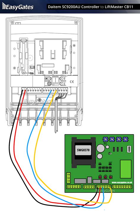 chamberlian wiring diagram liftmaster professional 